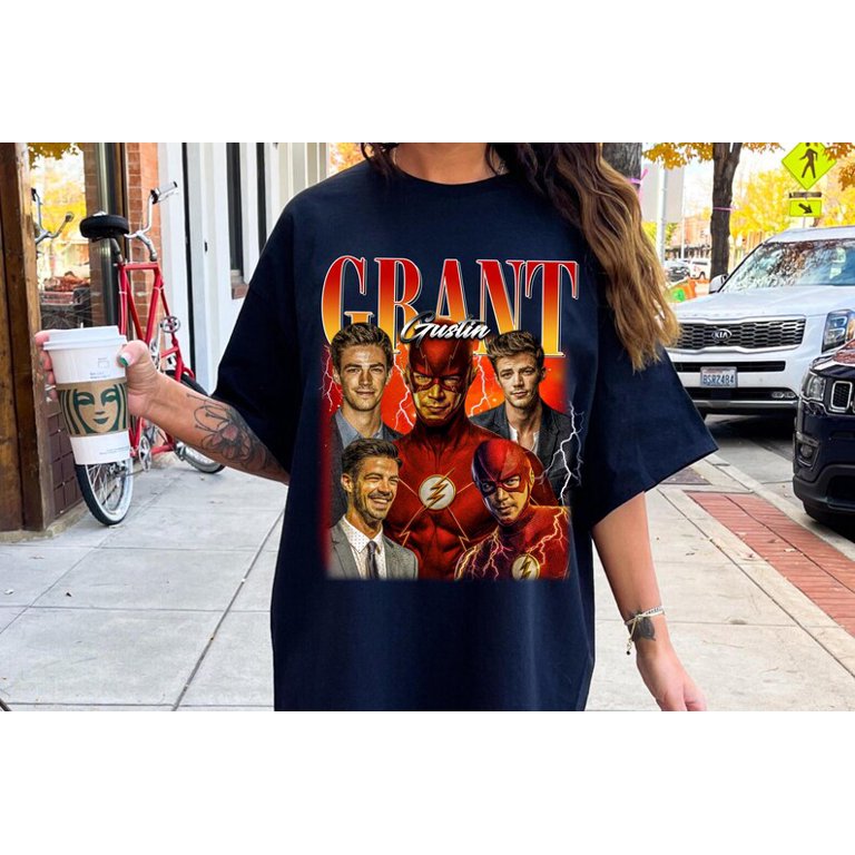 Grant Gustin Vintage T-Shirt, Grant Gustin Shirt, Gift For Fans 