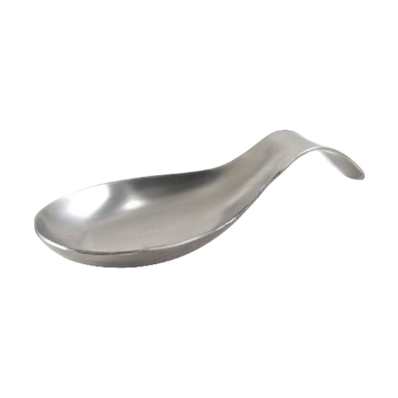 Grant Howard Stainless Steel Spoon Rest Silver Kitchen Utensil Holder