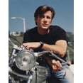thumbnail image 1 of Grant Show Posed on Bike wearing Black Shirt Photo Print (24 x 30), 1 of 1