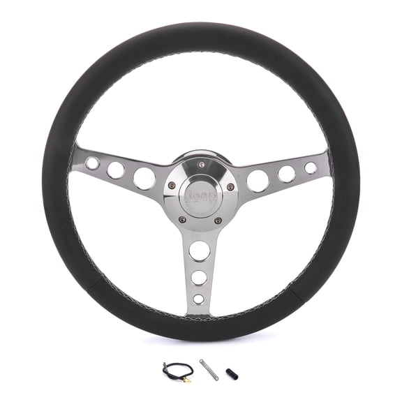 Classic Series Wheel Jeep Logo/Install Kit