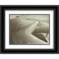 thumbnail image 1 of Grant Wood 2x Matted 24x20 Black Ornate Framed Art Print 'March', 1 of 2