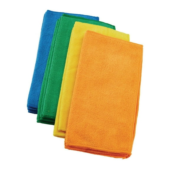 Grant's Microfiber Cleaning Cloths for Automotive, Restaurant, Home & Janitorial Cleaning & Polishing : 12" x 12" : Pack of 4