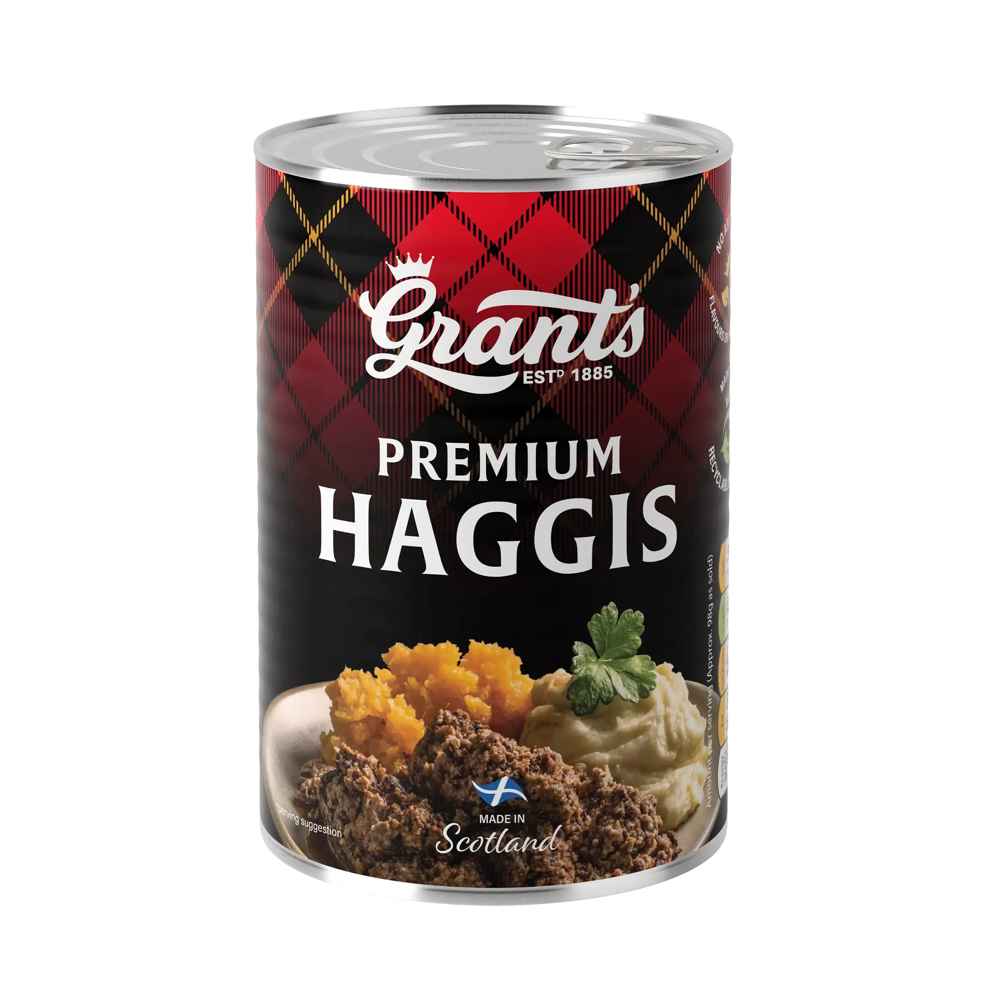 Grant's Premium Scottish Haggis 392g - Made in Scotland - Walmart.com