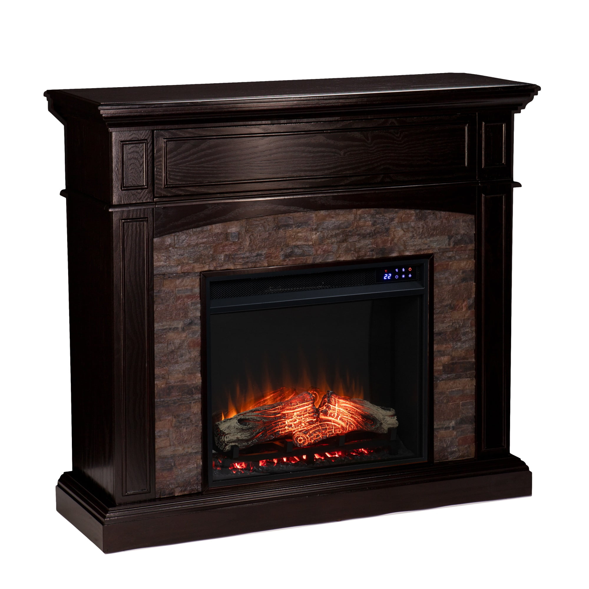 Grantham Convertible Touch Screen Electric Fireplace - Walmart.com