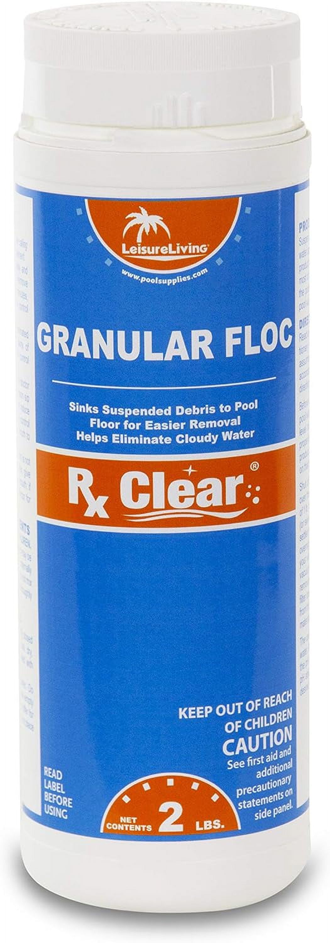 Granular Floc Swimming Pool Spa Flocculant Chemical For Use With S