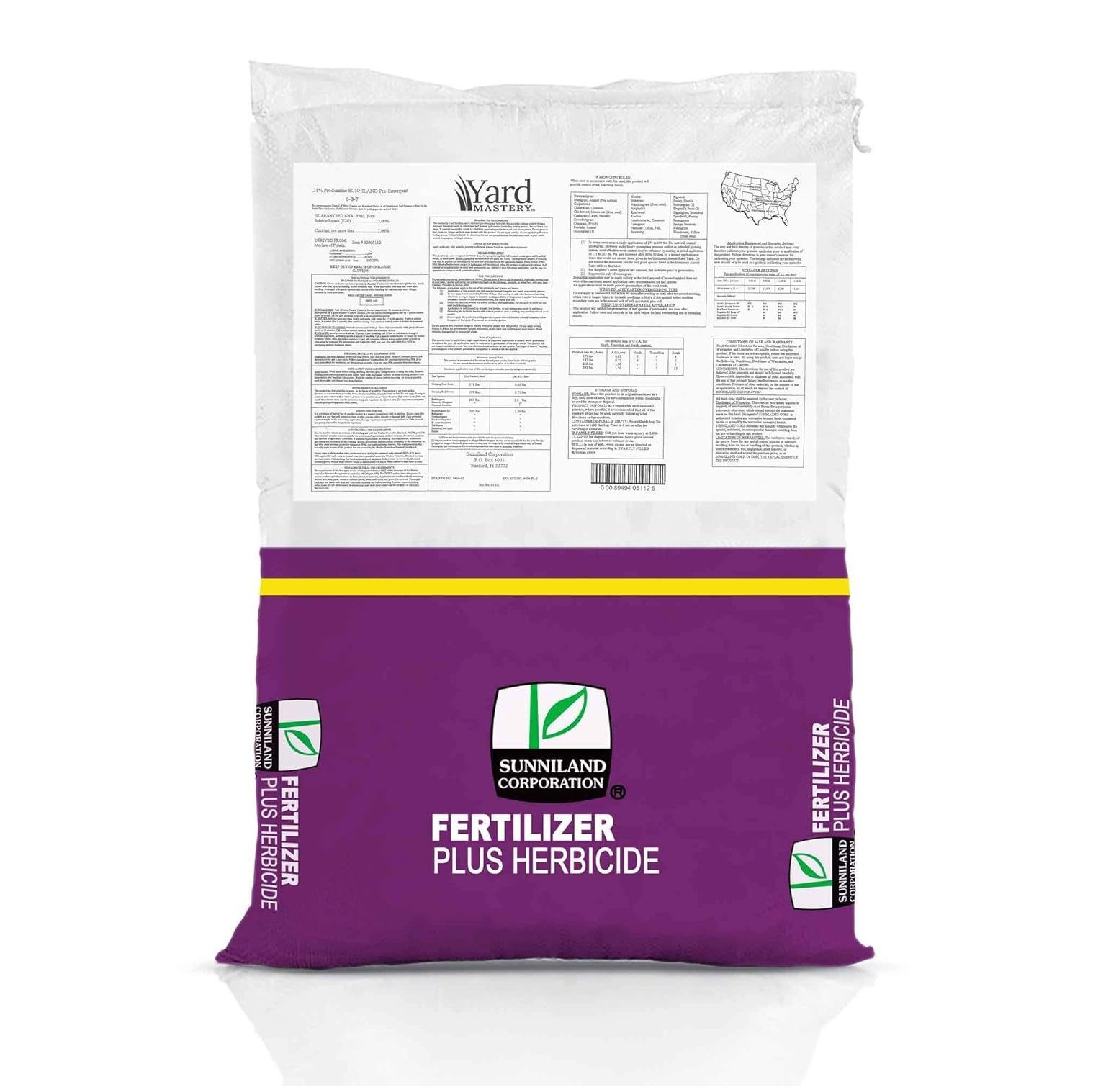 Granular Pre Emergent Herbicide 007 .38 Prodiamine 45lbs Covers