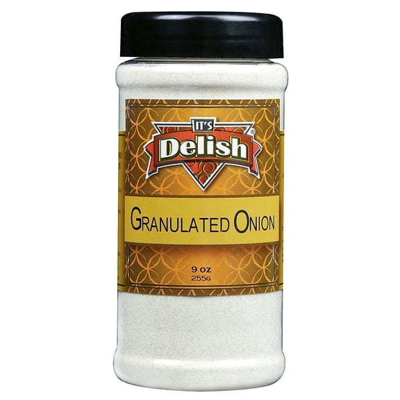 Granulated Onion by Its Delish, 9 oz Medium Jar
