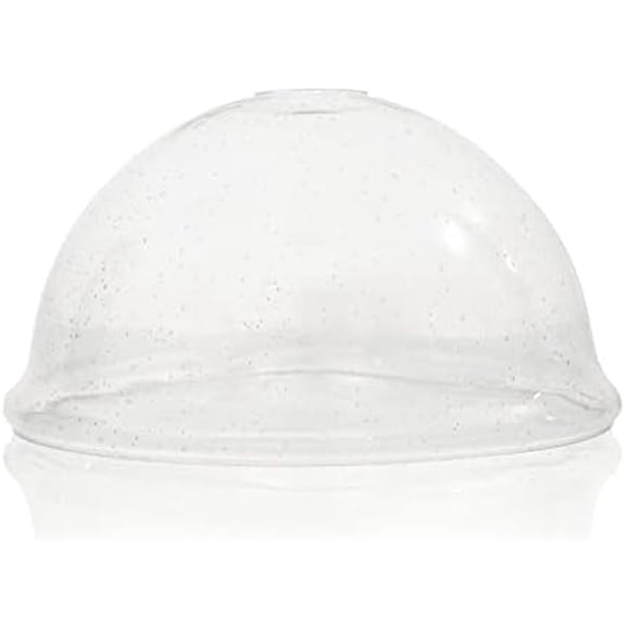 Granville 10" Glass Shade, Seeded Replacement Glass, 1-5/8" Fitter Opening for Threaded Medium Base Socket, 5.25" x 10", 1-Pack$$Tools & Hardware Other