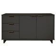 thumbnail image 1 of Manhattan Comfort Granville Engineered Wood Sideboard in Dark Gray, 1 of 11