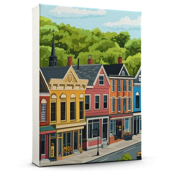 Granville Canvas Print, Ohio Canvas Wall Art, Granville Decor Travel Canvas, Ohio Travel Gift, Housewarming Gift - 99AZ533