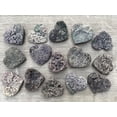 thumbnail image 1 of Grape Agate Gemstone Hearts, Polished Grape Agate Puffy Hearts, Grape Agate Palm Stone, Grape Agate Heart (10 Hearts）, 1 of 9