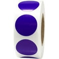 thumbnail image 1 of Grape Circle Dot Stickers, 0.75 Inch Round, 500 Labels on a Roll, 1 of 4