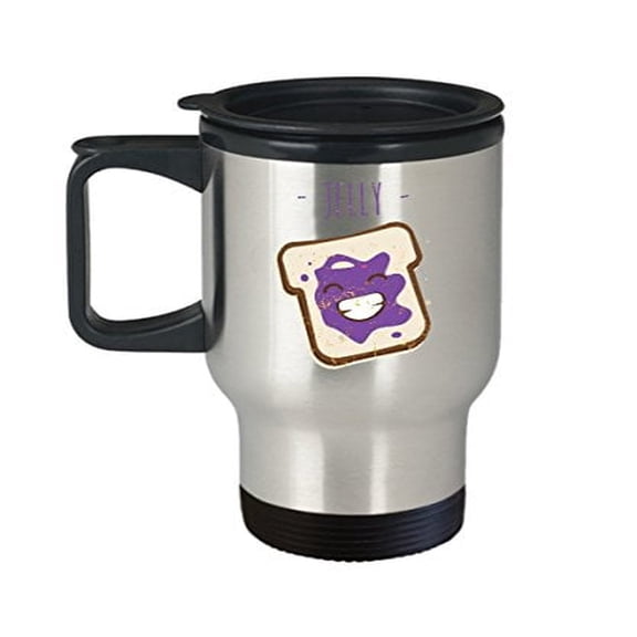 Grape Coffee Mug - 14 oz Stainless Steel Travel Cup for Gifts and Daily Use
