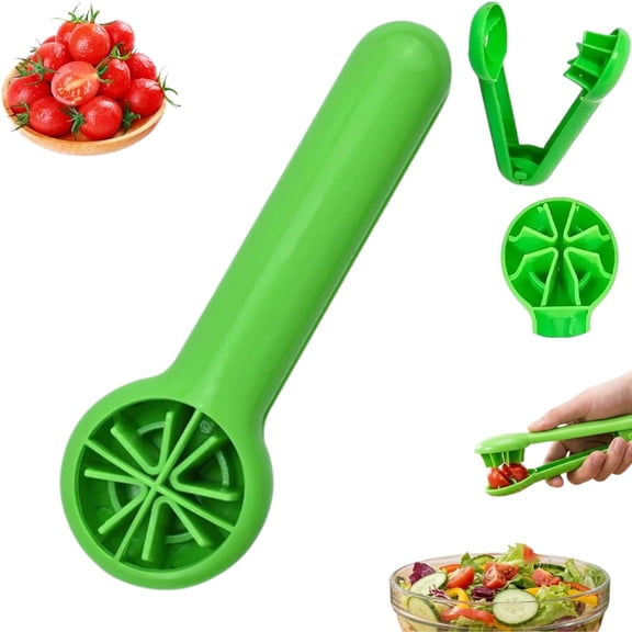 Grape Cutter Slicer, 2026 New Grape Cutter Tool, Grapes Tomato Cherry Strawberry Cutters Tools Into 4 Pieces for Vegetable Fruit Salad, Quarter Grapes Slicer, Multifunctional Kitchen Gadget