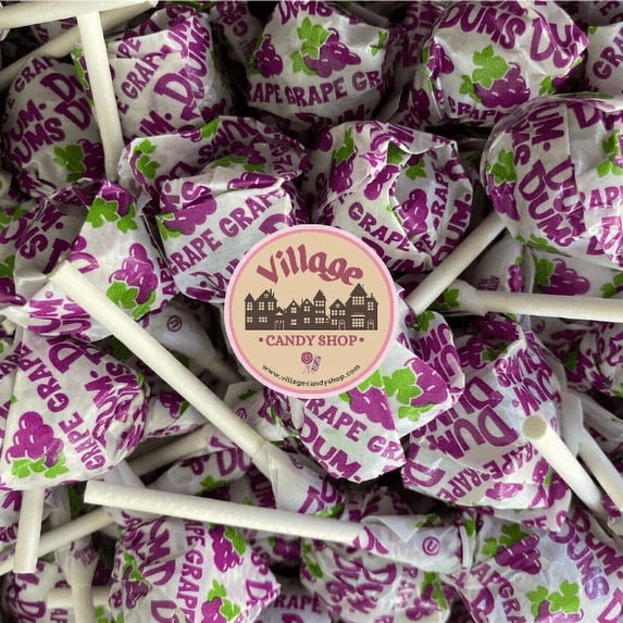Grape Dum Dums - 35 Count