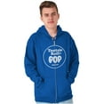 thumbnail image 1 of Grape Flavored Tootsie Roll Pop Zip Up Hoodie Men's Women's Brisco Brands M, 1 of 6