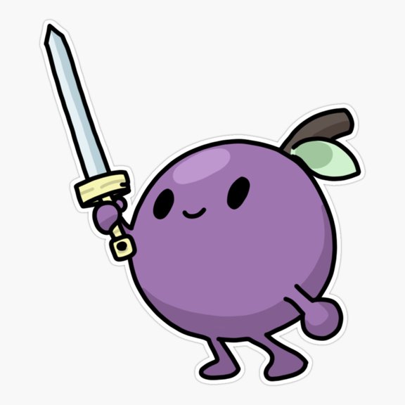 Grape Fresh Kitchen Decor Art Cute Style Vinyl Sticker