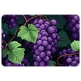 thumbnail image 1 of Grape Indoor Carpet Kitchen Rug Office Mat - Polyester Non-Slip Machine Washable, 1 of 6