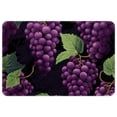 thumbnail image 1 of Grape Machine Washable, Non-Slip Polyester Floor Rug | Indoor Floor Mats for Chair Mat, 1 of 6