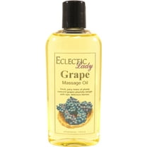Grape Massage Oil by Eclectic Lady, 4 oz, Sweet Almond Oil and Jojoba Oil