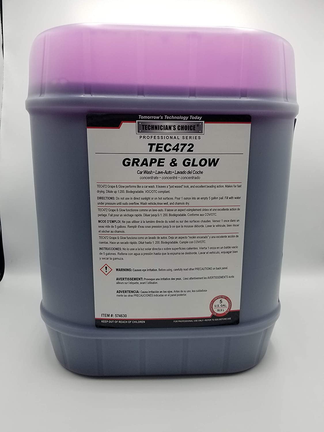 Grape N Glow Car Wash Soap