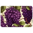 thumbnail image 1 of Grape Non-Slip Polyester Chair Mat - Machine Washable Door Mats and Rugs, 1 of 6