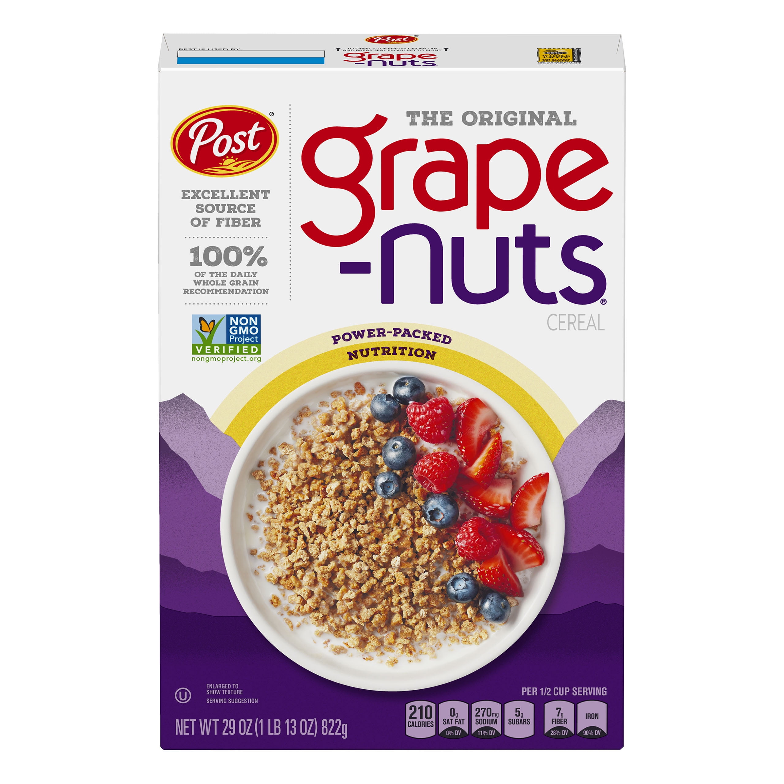 Grape Nuts Breakfast Cereal - 29 Oz (Pack of 4) - Walmart.com