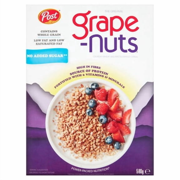 Grape-Nuts Crunchy Wheat & Malted Barley 580g, British Import (Pack of 3)