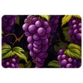 thumbnail image 1 of Grape Polyester Chair Rug Mat, Non-Slip and Machine Washable Area Rugs, 1 of 6