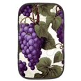 thumbnail image 1 of Grape Printed Furry Soft 12.5x8.2 Inch Car Armrest Cover Accessory, 1 of 6