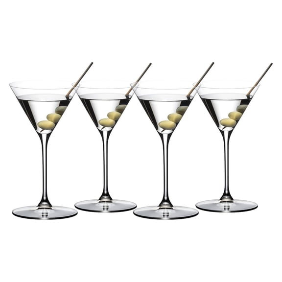 Grape@Riedel Martini Cocktail Glass, Buy 3 Get 4, 7 Ounce