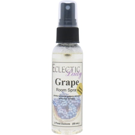 Grape Room Spray by Eclectic Lady (Double Strength), 2 Ounces, Fragrant Aromatic Room Mist For Home, Room, Office