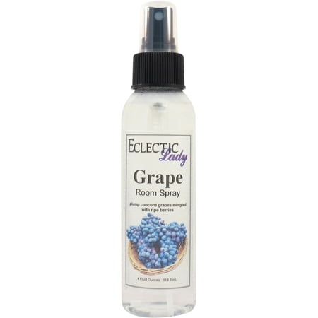 Grape Room Spray by Eclectic Lady (Double Strength), 8 Ounces, Fragrant Aromatic Room Mist For Home, Room, Office