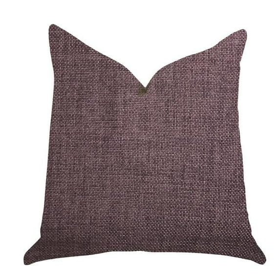 Grape Seed Luxury Throw Pillow in Purple Tones, 20 x 20 in.