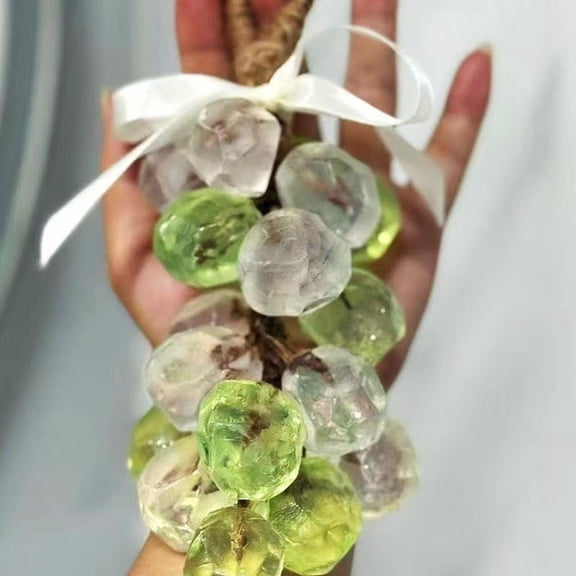 Grape Soap Material Kit, DIY Transparent Grape Soap, Long-Lasting, for Men Women, Christmas Birthday Gift, Cold Process, Natural Fragrance, Handmade Soap, Craft Kit, Gift for DIY Lovers