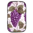 thumbnail image 1 of Grape Soft Comfortable Furry Printed Car Armrest Mat Armrest Cover Car Armrest Pad Armrest Accessories 12.5x8.2 Inch, 1 of 6