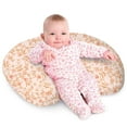 thumbnail image 1 of Grape Tummy Time Pillow, Breathable Nursing Pillows for Breastfeeding, Baby Nursing Pillow for Mom, Removable Cotton Cover, Sitting Support - Leaf, 1 of 8