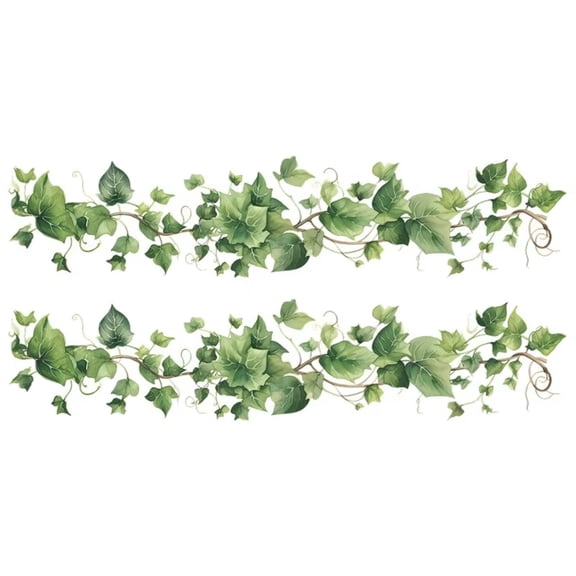 Grape Vine Wall Sticker, Self-adhesive Removable Wall Decoration Sticker