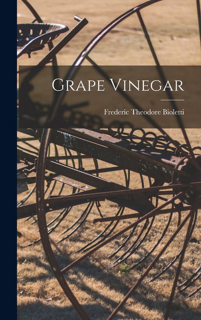 Grape Vinegar (Hardcover)