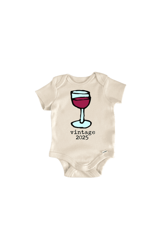 Grape Vineyard Wine Newborn Baby Bodysuit