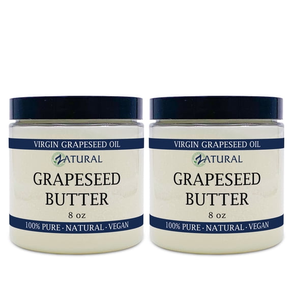 GrapeSeed Butter-Food Grade_100% Pure Ingredients_0 Fillers and 0 Artificial Ingredients (2 Pack)