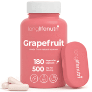 Grapefruit 500mg - 180 Vegetarian Capsules, Daily Energy & Balance