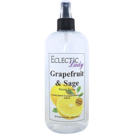 Grapefruit and Sage Room Spray (Double Strength), 16 ounces