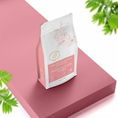 Grapefruit Foaming Coarse Grain (2mm) Bath Salt Soak 20 lbs - Custom - Blue