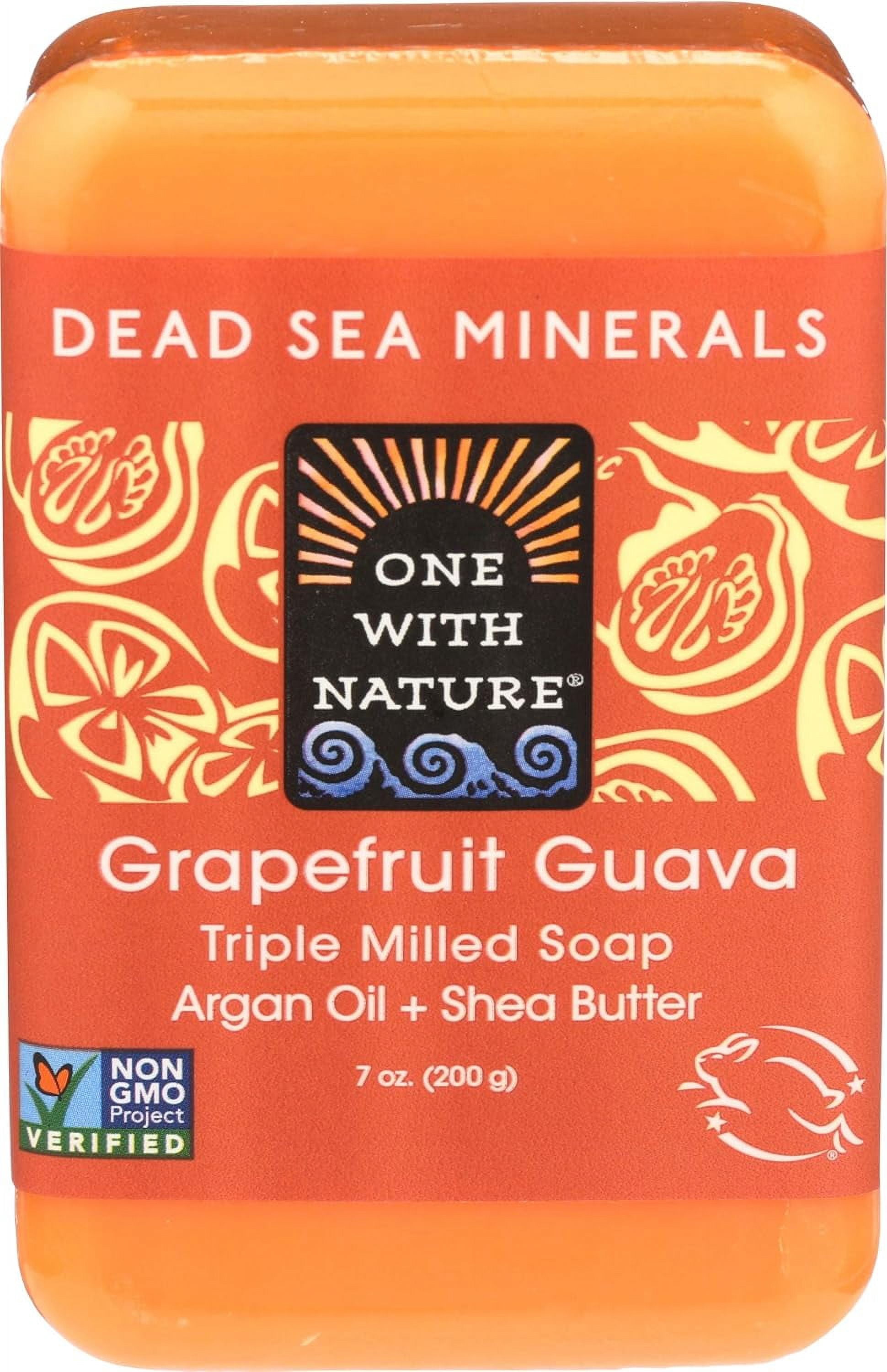 Grapefruit Guava Dead Sea Mineral Soap, Ounce Bar - Main Image
