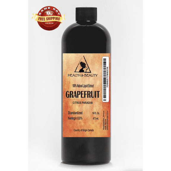 Grapefruit Liquid Extract 100% Natural (Standardized) 16 oz