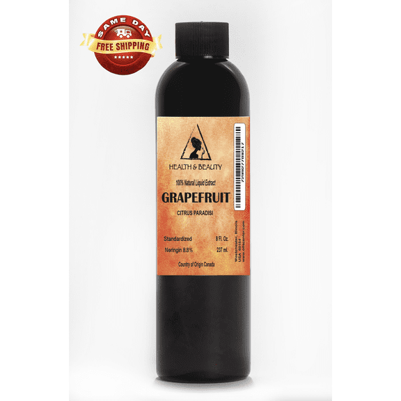 Grapefruit Liquid Extract 100% Natural (Standardized) 8 oz
