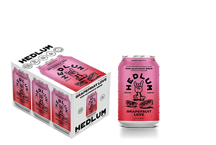 Grapefruit Love 6-pack (Non-Alcoholic Beer)