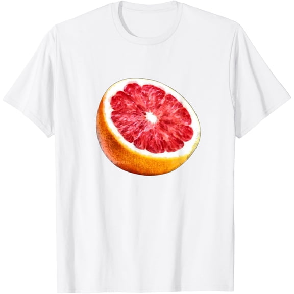 Grapefruit Lover's Paradise Vintage Fruit Enthusiast T-Shirt100% pure cotton white short-sleeved T-shirts for men and women