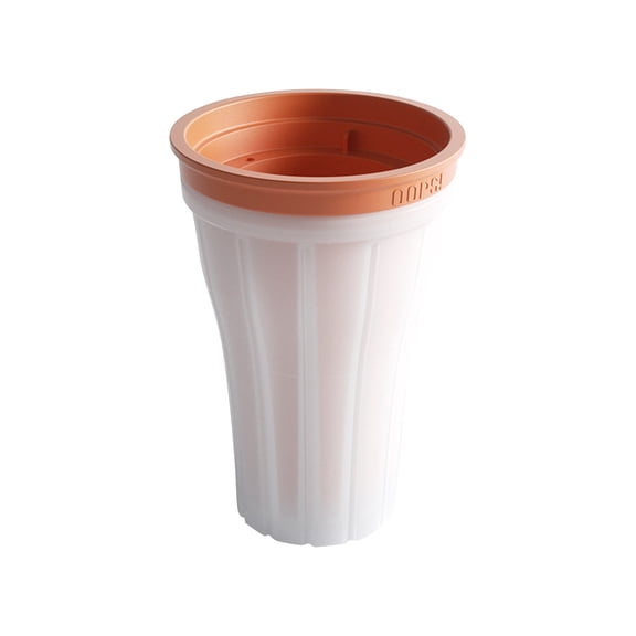 Grapefruit Orange Squeeze Cup For Making Smoothie & Iced Drinks - Portable Squeeze Design For Self-Made Refreshing Drinks - For Young S, Summer Picnics, Office, Home